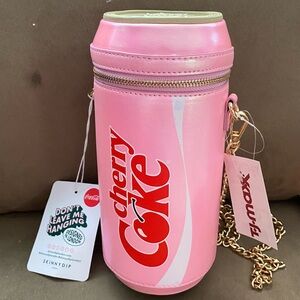 Cherry Coke Pink Can-Shaped Bag